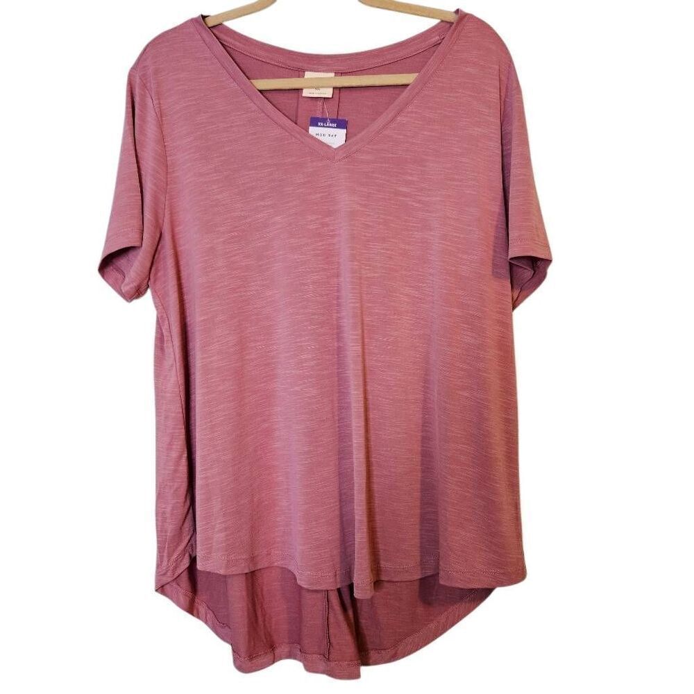Mod Ref womens t-shirt, mauve. Size XXL. NWT.  # 826